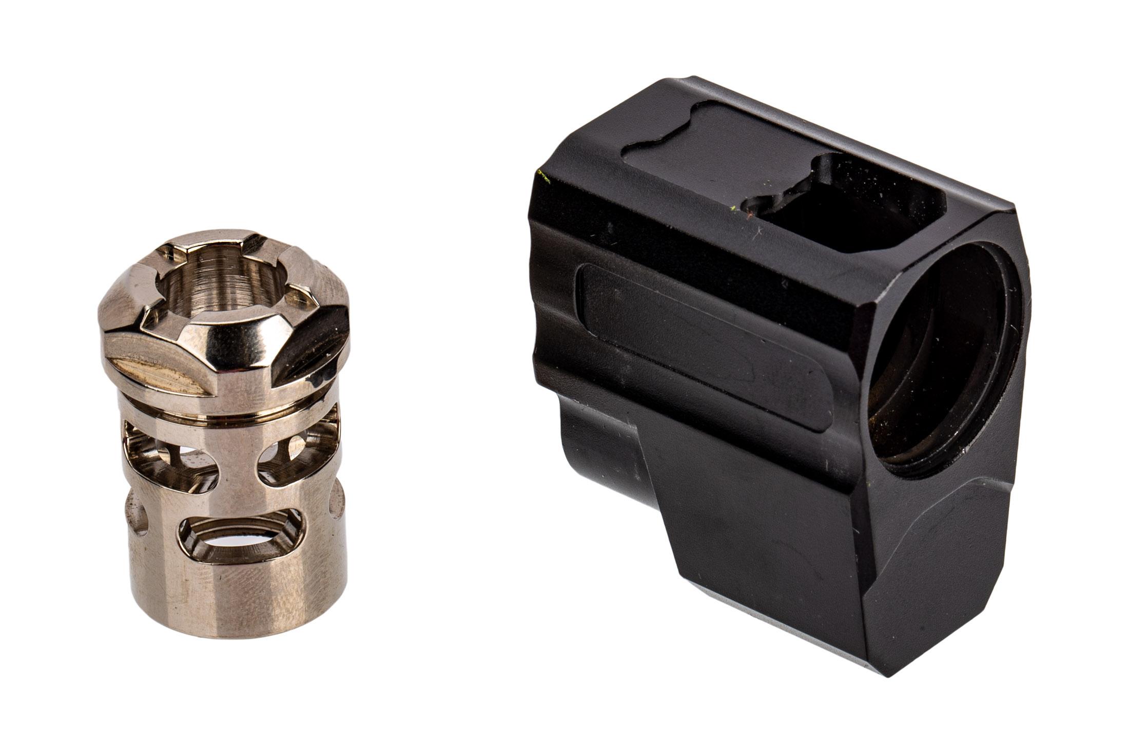 Tyrant CNC SIG P365 Compensator - Black/Nickel
